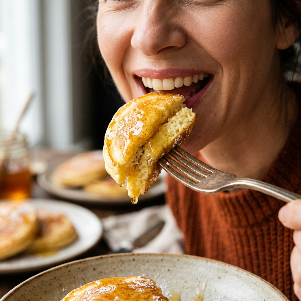 Pancake moelleux à la farine de fonio